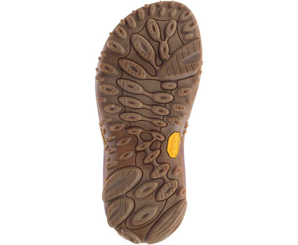 Merrell Sandals Khaki - Kahuna Web - Womens 41JNBSVRU